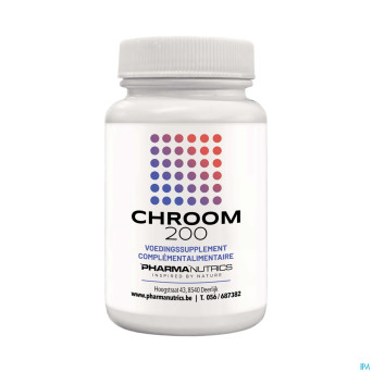 Chrome picolinate 200 tabl 60    pharmanutrics