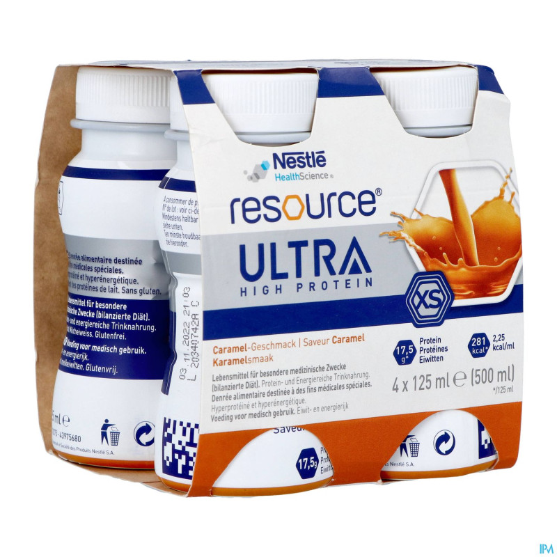 Resource ultra caramel    4x125ml