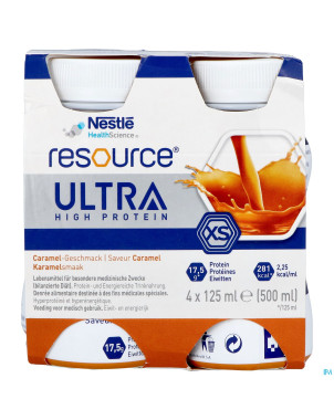 Resource ultra caramel    4x125ml