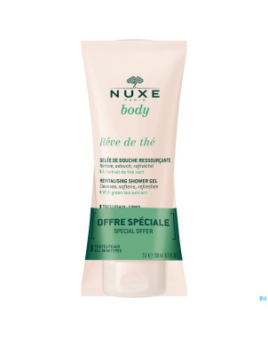Nuxe reve the duo gelee douche ressourcant.2x200ml