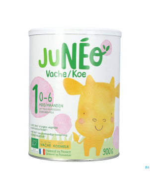 Juneo 1 lait vache  0-6m    900g