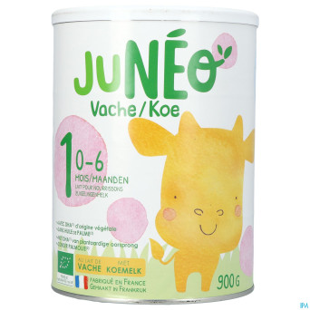 Juneo 1 lait vache  0-6m    900g