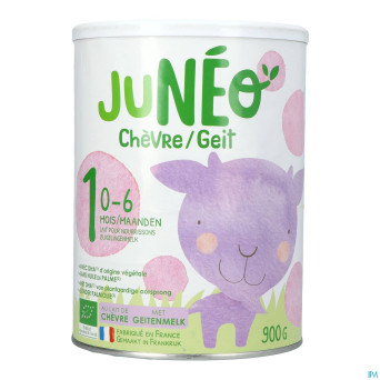 Juneo 1 lait chevre  0-6m    900g