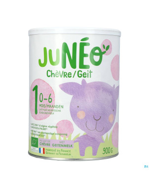 Juneo 1 lait chevre  0-6m    900g