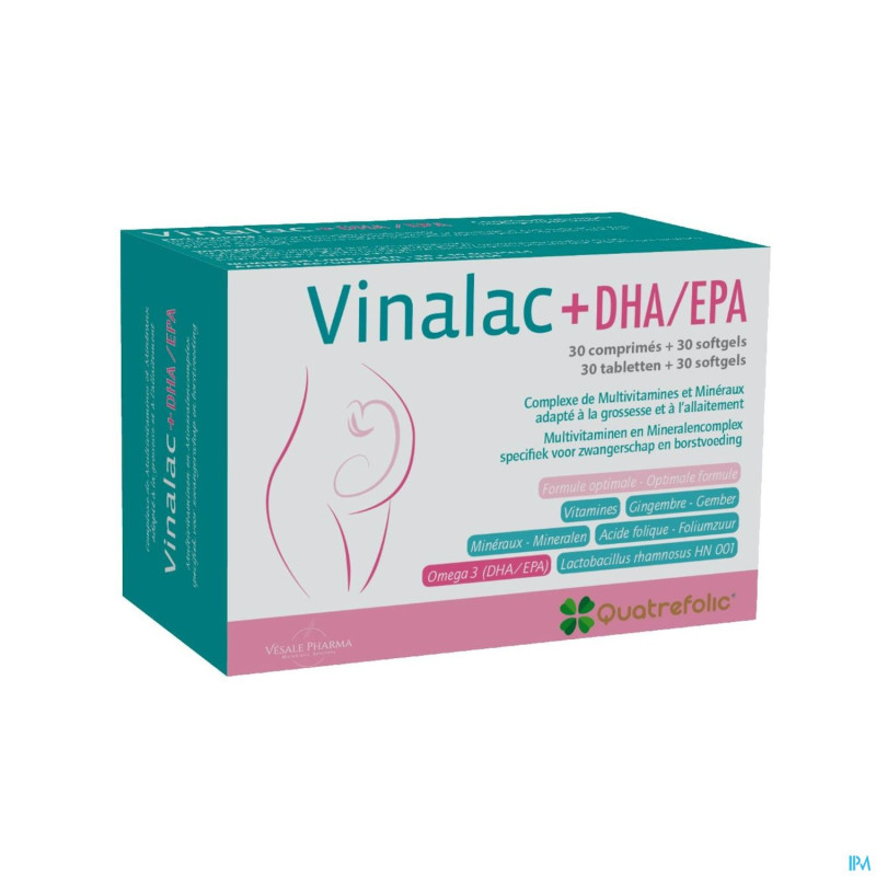 Vinalac dha/epa    caps 30 + 30