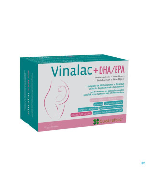 Vinalac dha/epa    caps 30 + 30