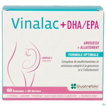 Vinalac dha/epa    caps 60 + 60