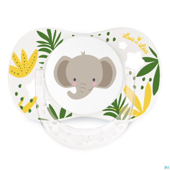 Luc&lea duo sucette physio 0-6m ete anneau