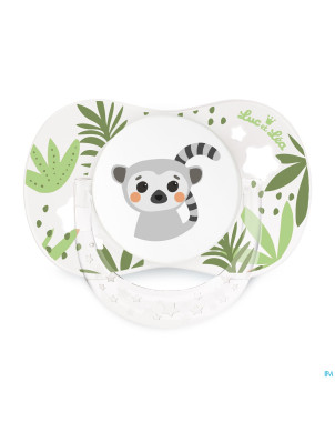 Luc&lea duo sucette physio 18m+ ete anneau