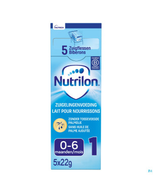 Nutrilon 1 lait nourrissons 5x22,9g rempl.3707106