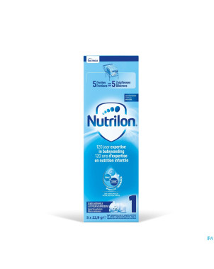 Nutrilon 1 lait nourrissons 5x22,9g rempl.3707106
