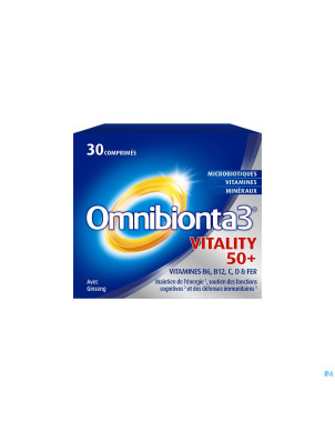 Omnibionta 3 vitality 50+   comp 30