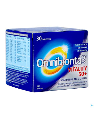 Omnibionta 3 vitality 50+   comp 30