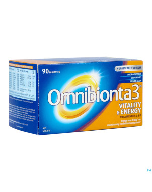 Omnibionta 3 vitality energy    comp 90