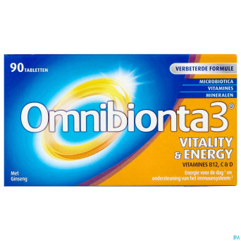 Omnibionta 3 vitality energy    comp 90