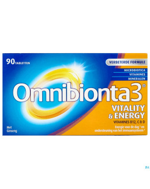 Omnibionta 3 vitality energy    comp 90