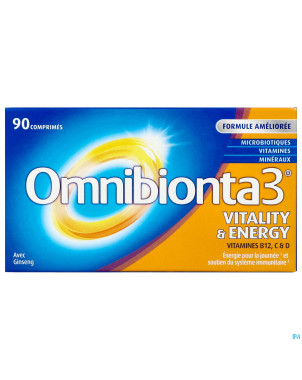 Omnibionta 3 vitality energy    comp 90