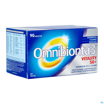 Omnibionta 3 vitality 50+   comp 90