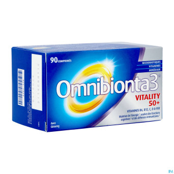 Omnibionta 3 vitality 50+   comp 90