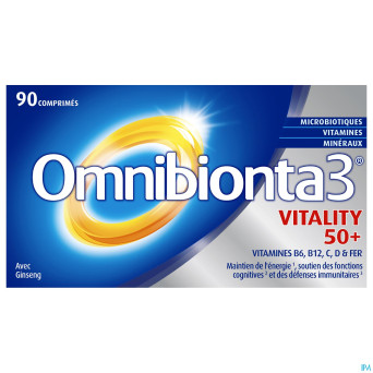 Omnibionta 3 vitality 50+   comp 90