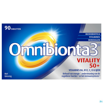 Omnibionta 3 vitality 50+   comp 90