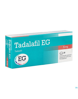 Tadalafil eg  5mg comp pell  28 x  5mg