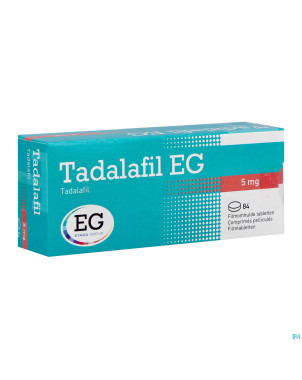Tadalafil eg  5mg comp pell  84 x  5mg