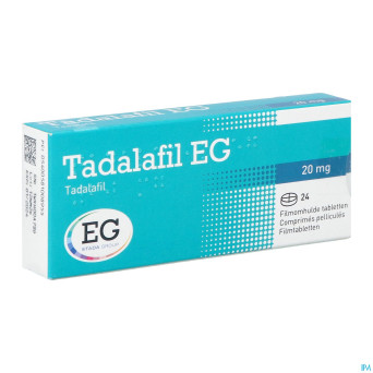 Tadalafil eg 20mg comp pell  24 x 20mg