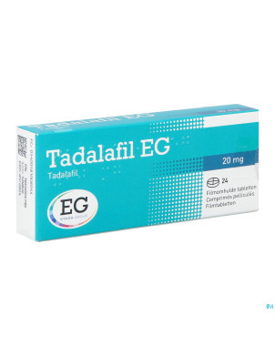 Tadalafil eg 20mg comp pell  24 x 20mg