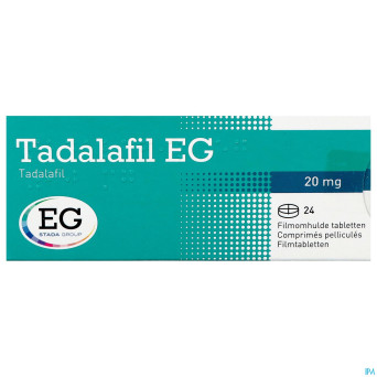 Tadalafil eg 20mg comp pell  24 x 20mg