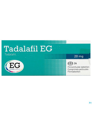 Tadalafil eg 20mg comp pell  24 x 20mg