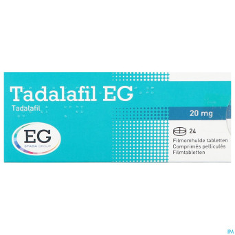 Tadalafil eg 20mg comp pell  24 x 20mg