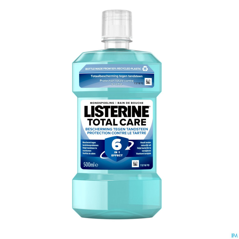Listerine total care protection a/tartre    500ml