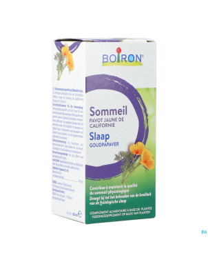 Sommeil eschscholtzia 60ml   boiron