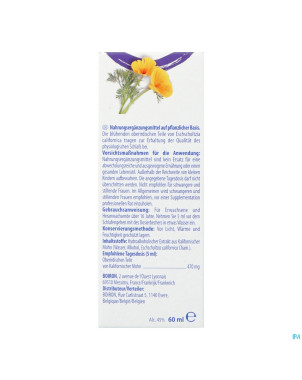 Sommeil eschscholtzia 60ml   boiron