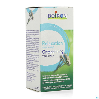 Relaxation valeriane 60ml   boiron