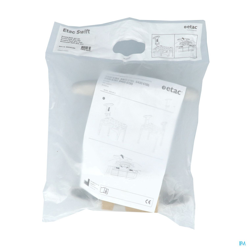 Advys siege dche etac swift gris (option accoud.)