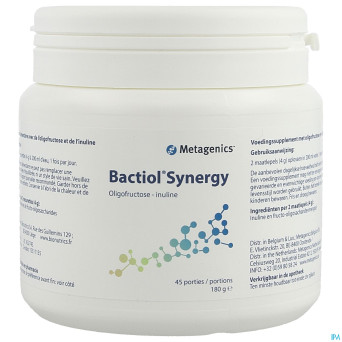 Bactiol synergy 180g    metagenics