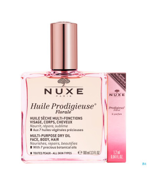 Nuxe huile prodigieuse flor.100ml+parf.1,2ml grat.
