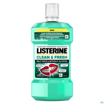 Listerine clean & fresh    500ml
