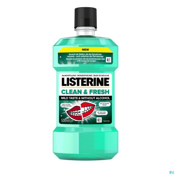 Listerine clean & fresh    500ml
