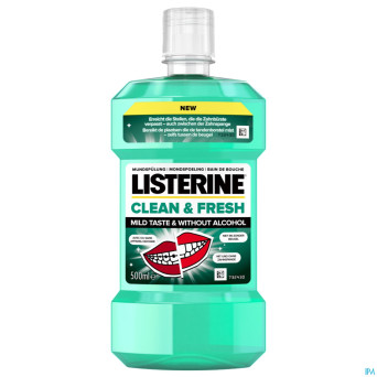 Listerine clean & fresh    500ml