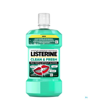 Listerine clean & fresh    500ml