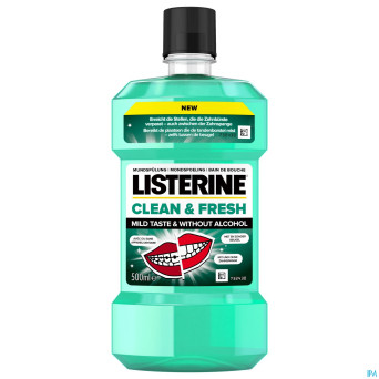 Listerine clean & fresh    500ml