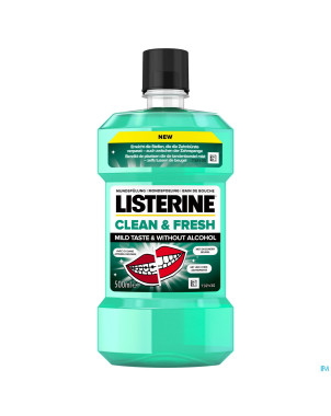 Listerine clean & fresh    500ml