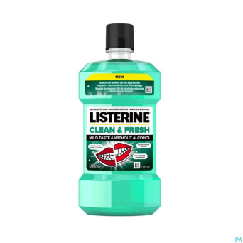 Listerine clean & fresh    500ml