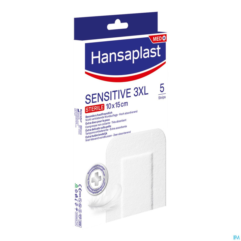 Hansaplast sensitive 3xl    5