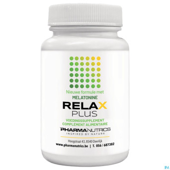 Relax plus  v-caps 120    pharmanutrics