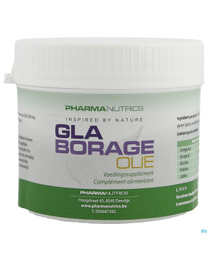 Borage gla caps 180   pharmanutrics