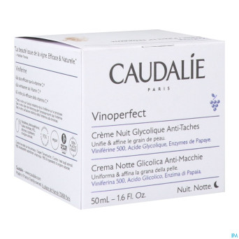 Caudalie vinoperfect creme nuit glycolique    50ml